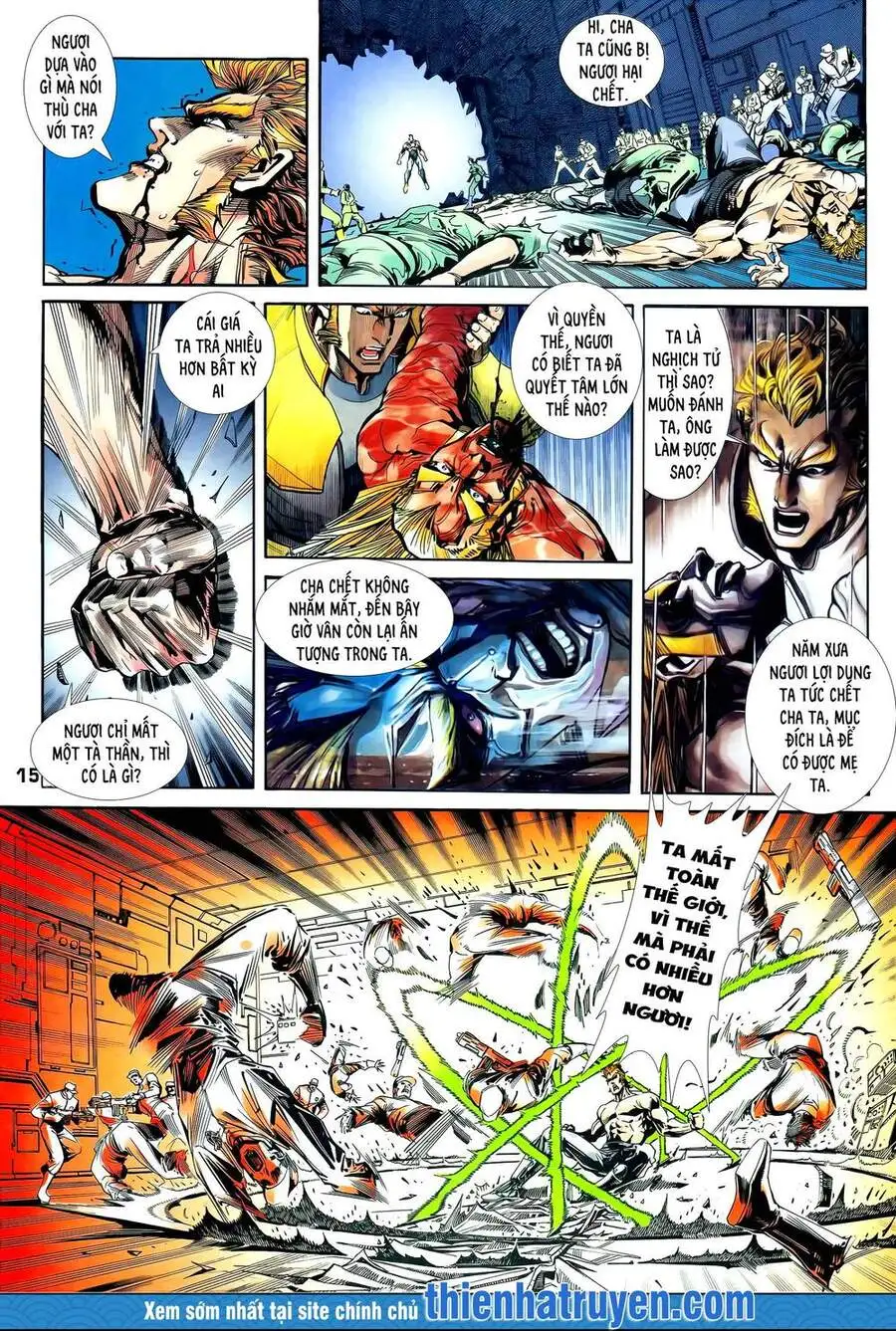 Truyện Tranh Long Hổ 5 Thế trang 8