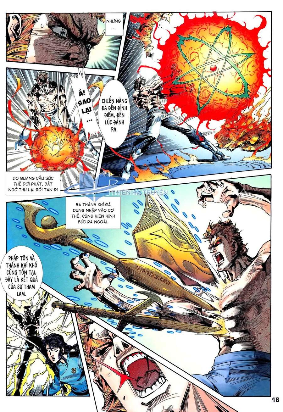 Truyện Tranh Long Hổ 5 Thế trang 8