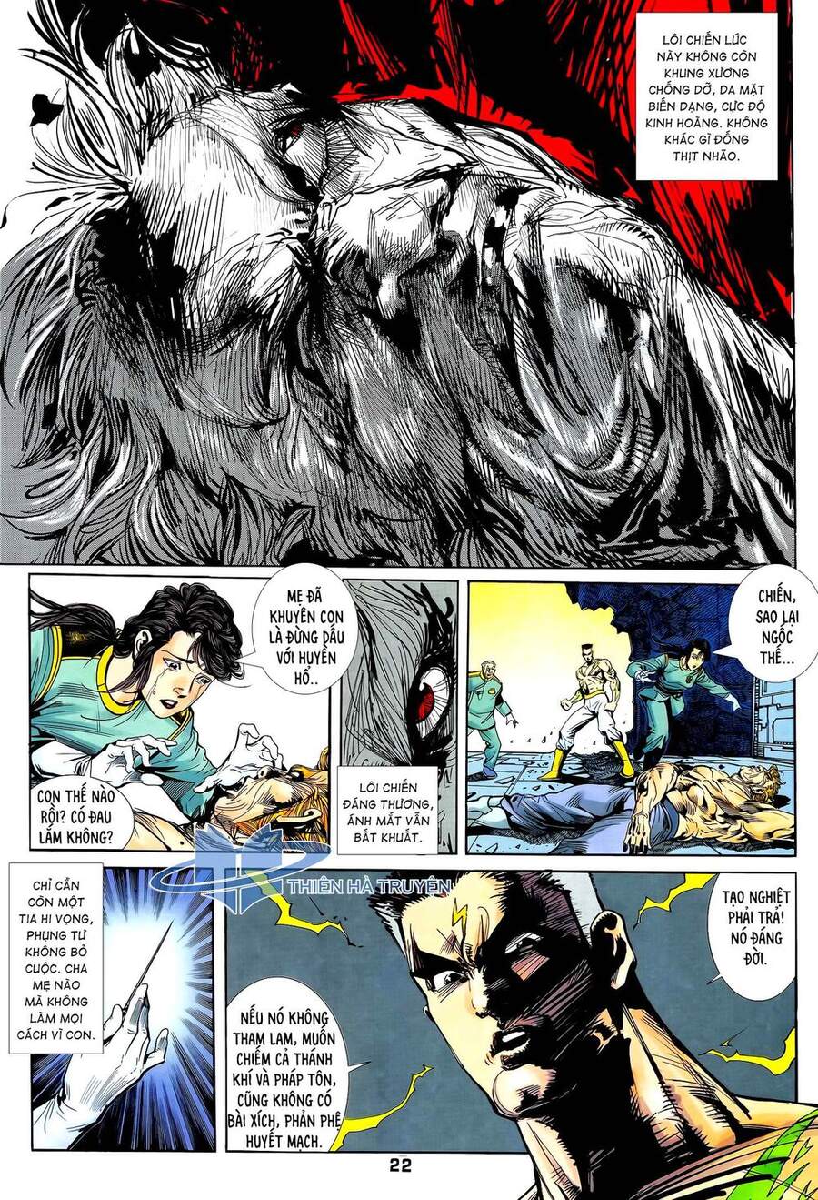 Truyện Tranh Long Hổ 5 Thế trang 8