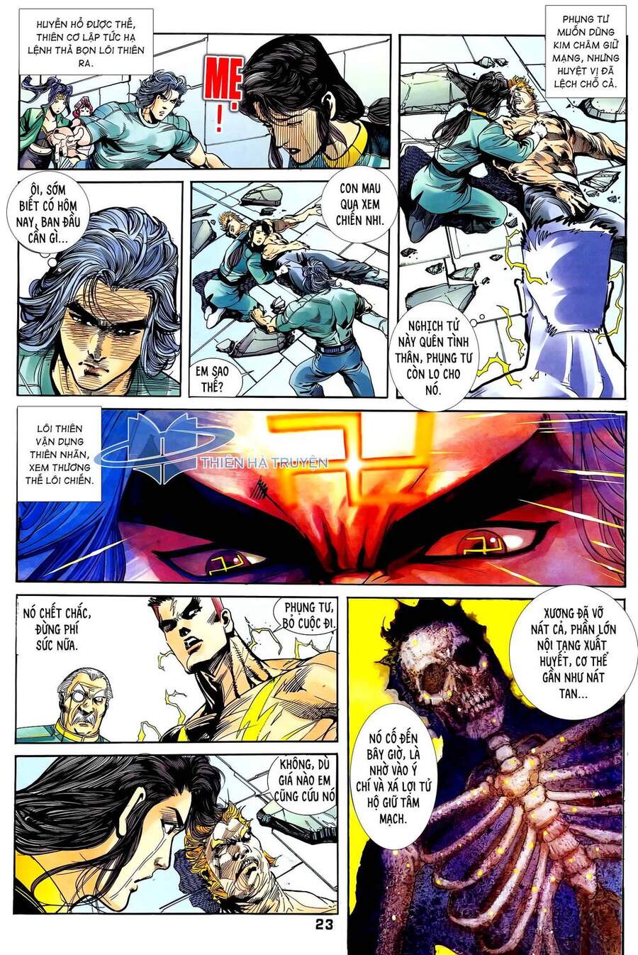 Truyện Tranh Long Hổ 5 Thế trang 8