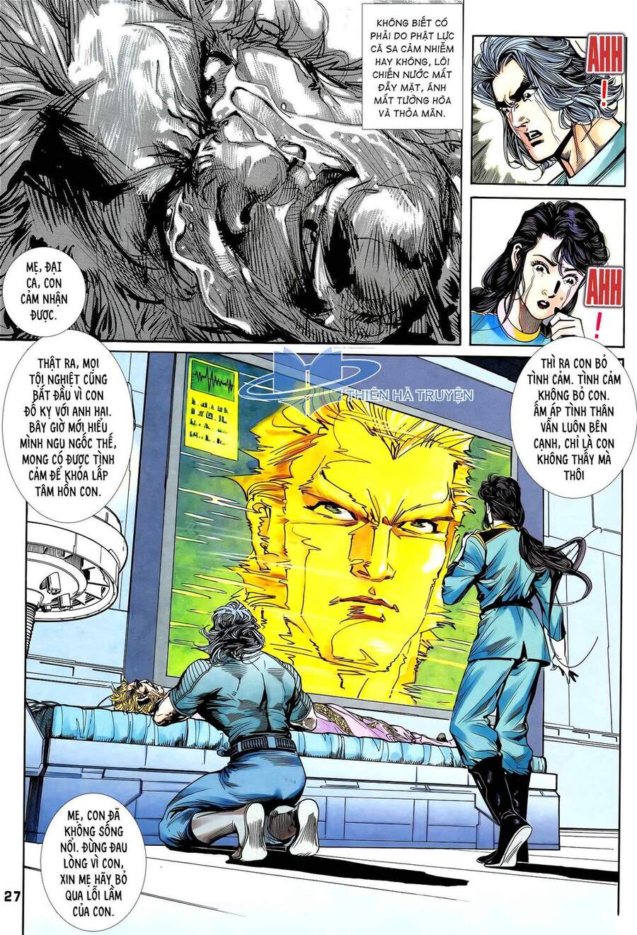 Truyện Tranh Long Hổ 5 Thế trang 8