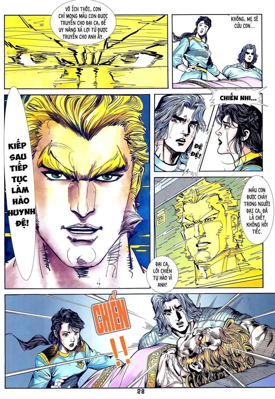 Truyện Tranh Long Hổ 5 Thế trang 8