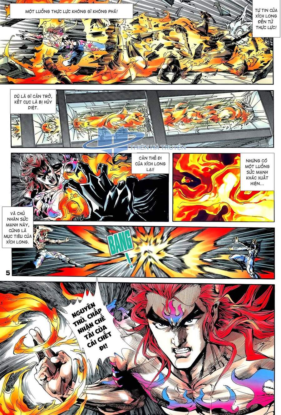 Truyện Tranh Long Hổ 5 Thế trang 8