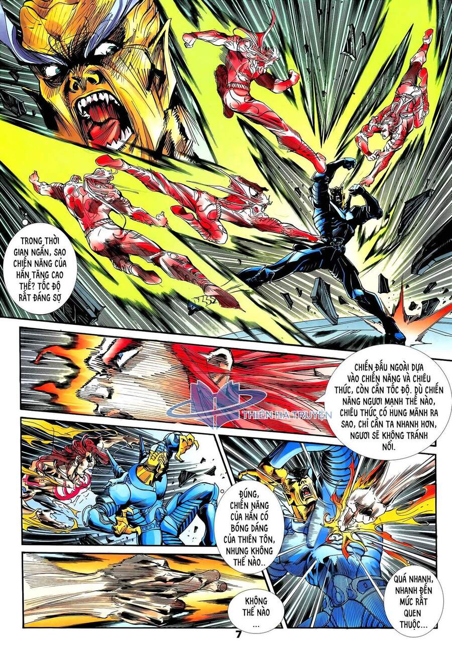 Truyện Tranh Long Hổ 5 Thế trang 8