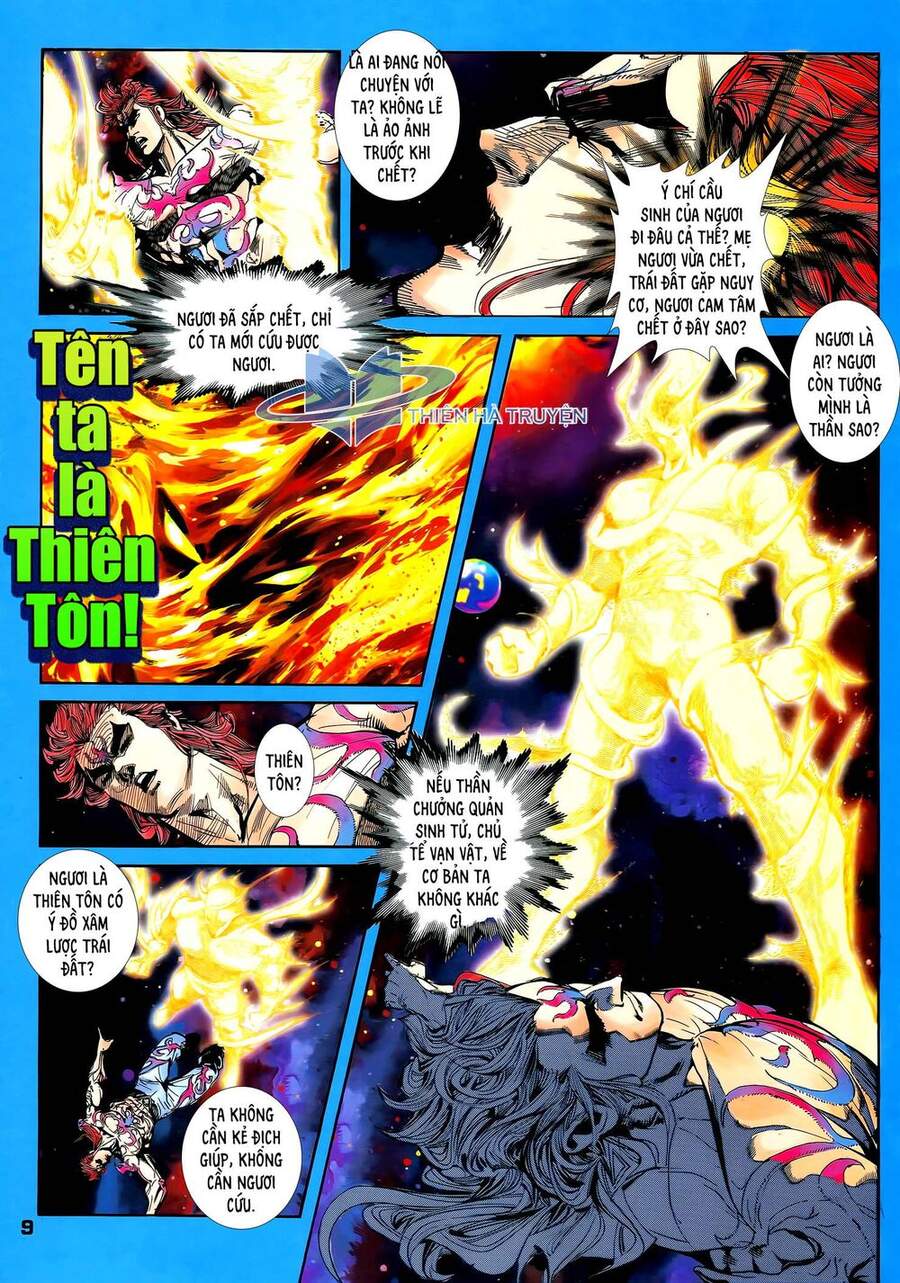 Truyện Tranh Long Hổ 5 Thế trang 8