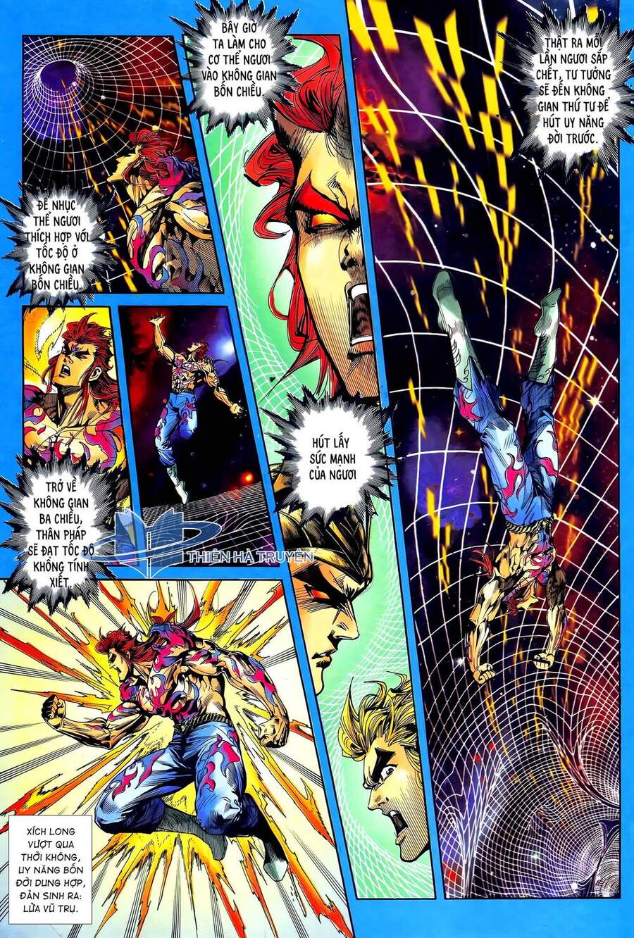 Truyện Tranh Long Hổ 5 Thế trang 8