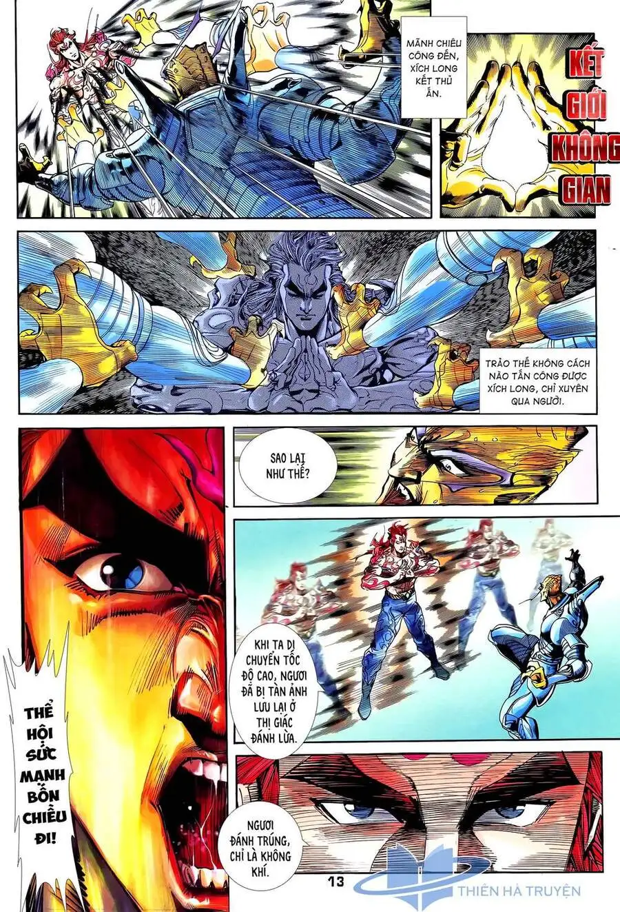 Truyện Tranh Long Hổ 5 Thế trang 8