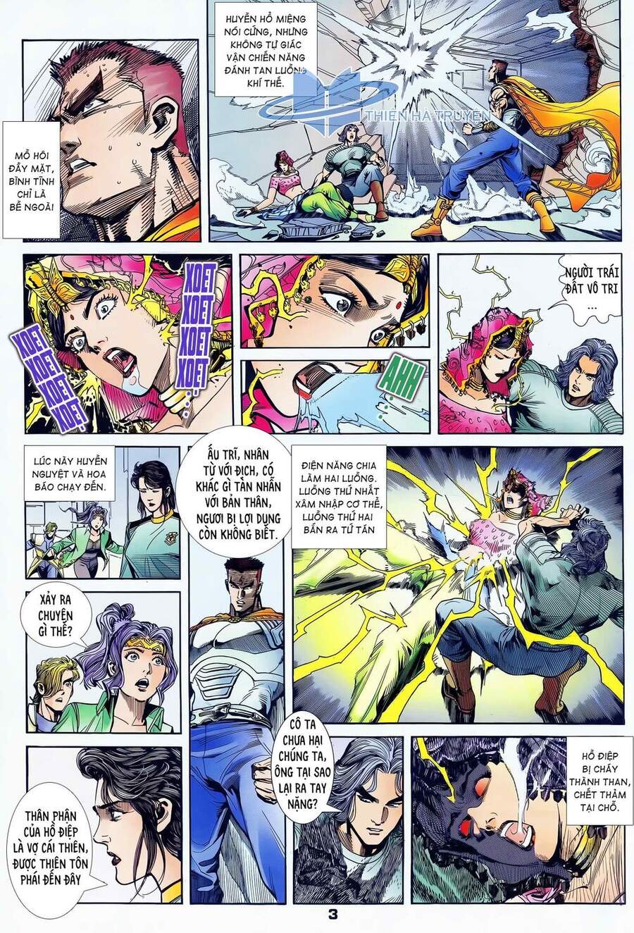 Truyện Tranh Long Hổ 5 Thế trang 8