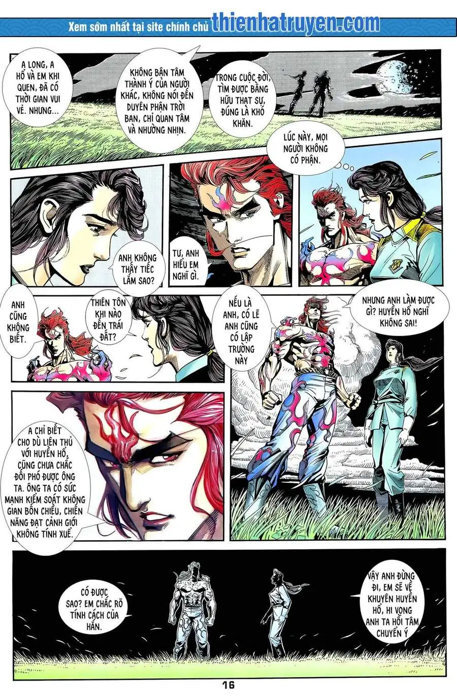 Truyện Tranh Long Hổ 5 Thế trang 8