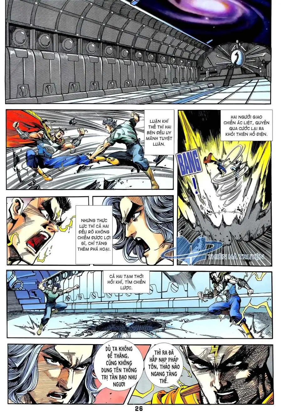 Truyện Tranh Long Hổ 5 Thế trang 8