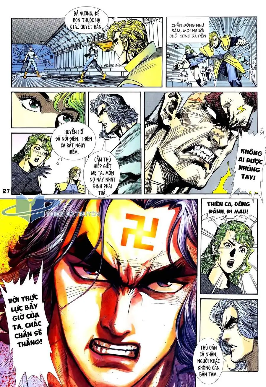 Truyện Tranh Long Hổ 5 Thế trang 8