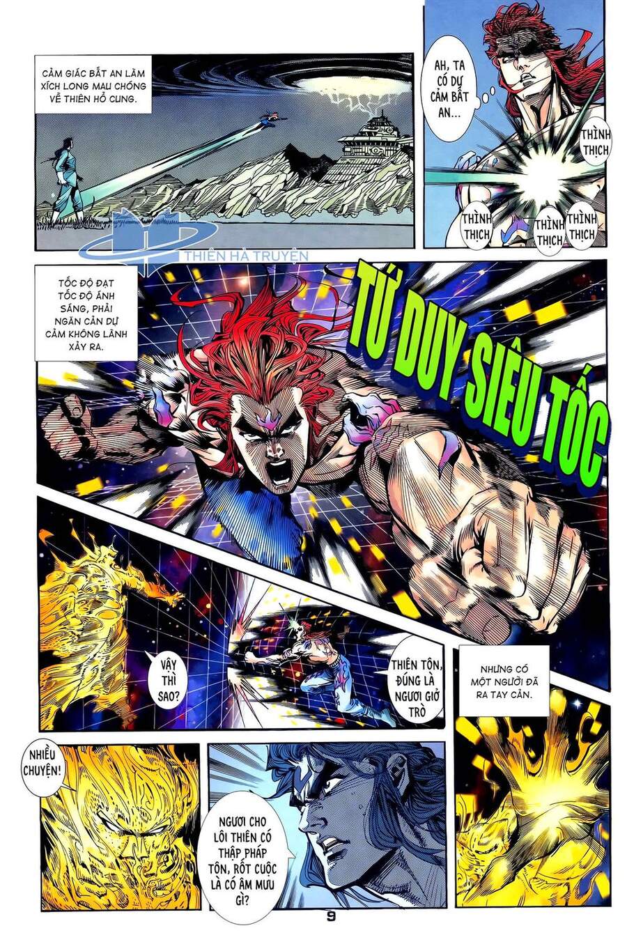Truyện Tranh Long Hổ 5 Thế trang 8