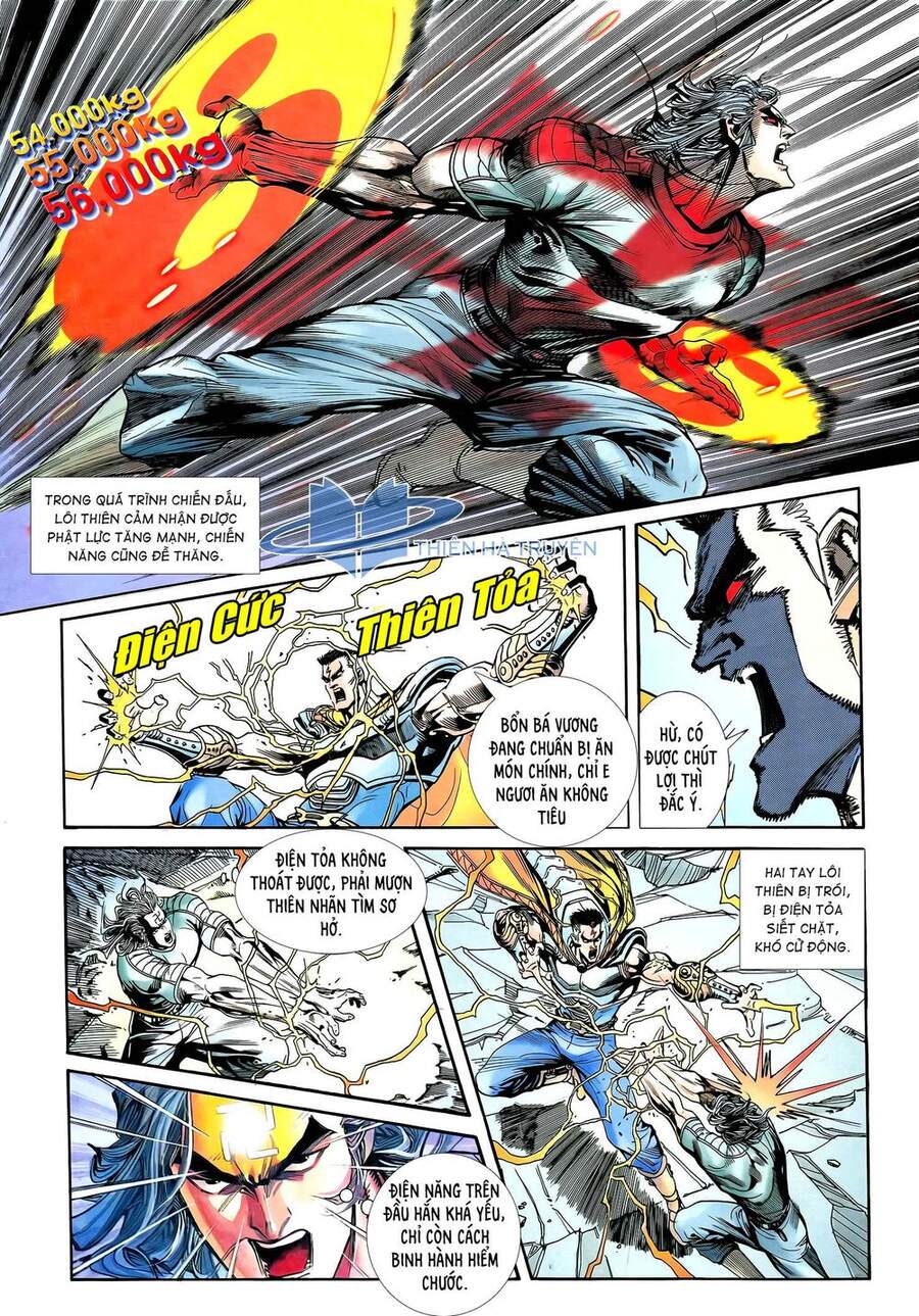 Truyện Tranh Long Hổ 5 Thế trang 8