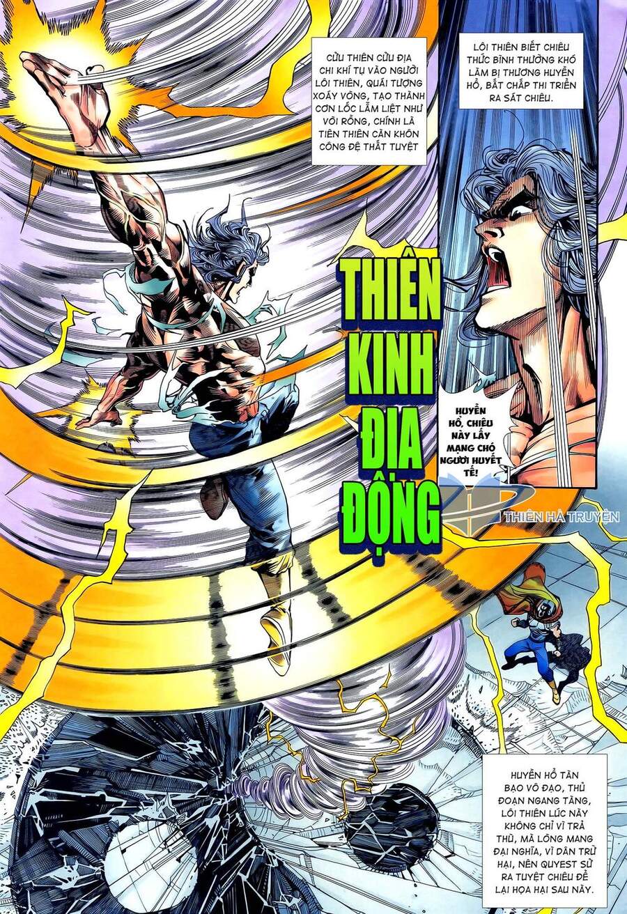 Truyện Tranh Long Hổ 5 Thế trang 8