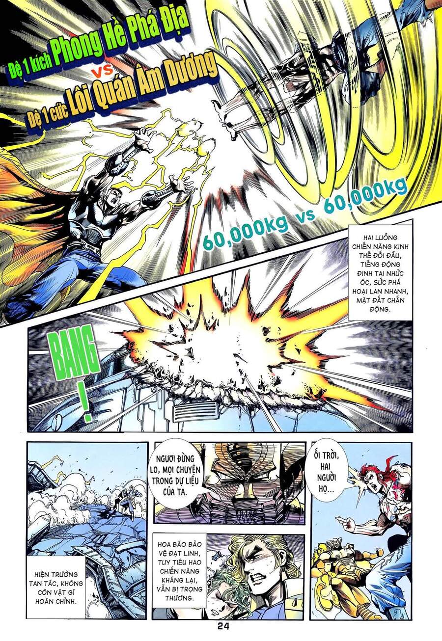 Truyện Tranh Long Hổ 5 Thế trang 8