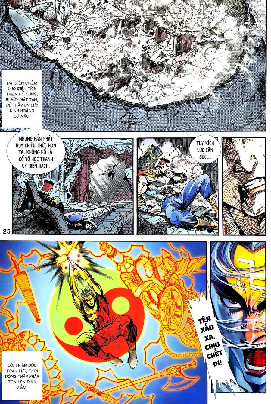 Truyện Tranh Long Hổ 5 Thế trang 8