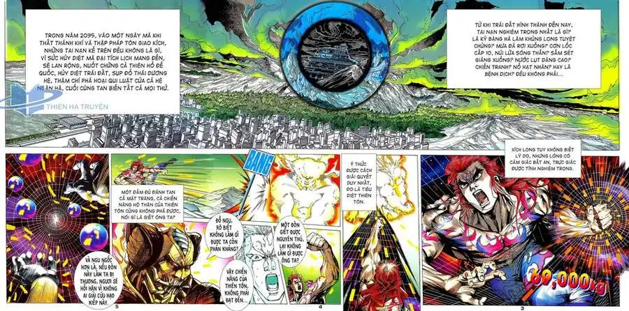 Truyện Tranh Long Hổ 5 Thế trang 8