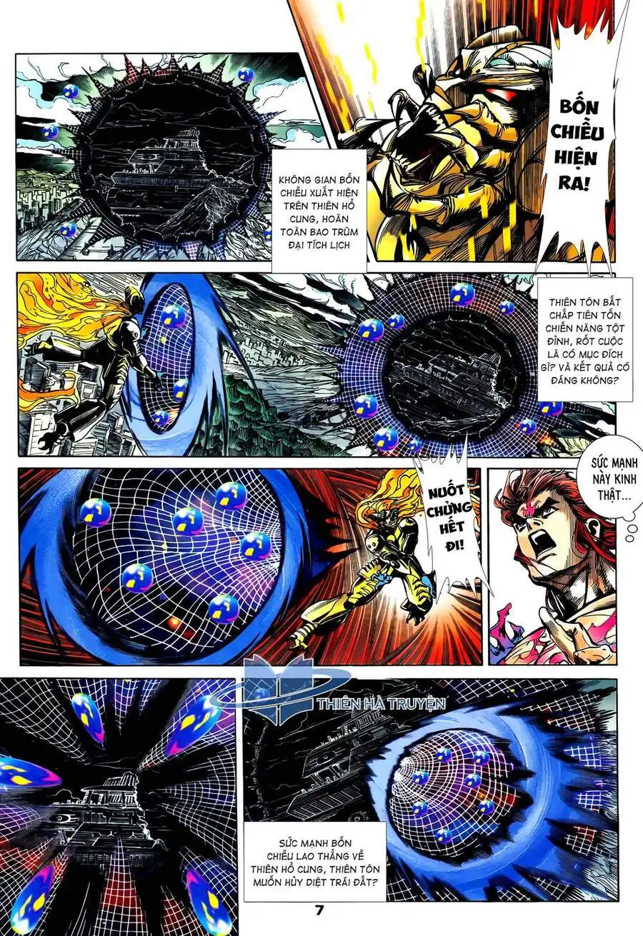 Truyện Tranh Long Hổ 5 Thế trang 8