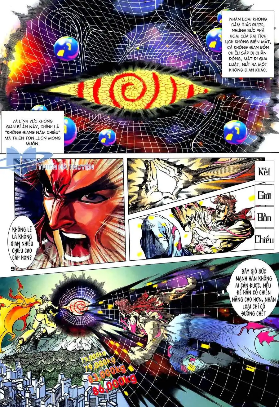 Truyện Tranh Long Hổ 5 Thế trang 8