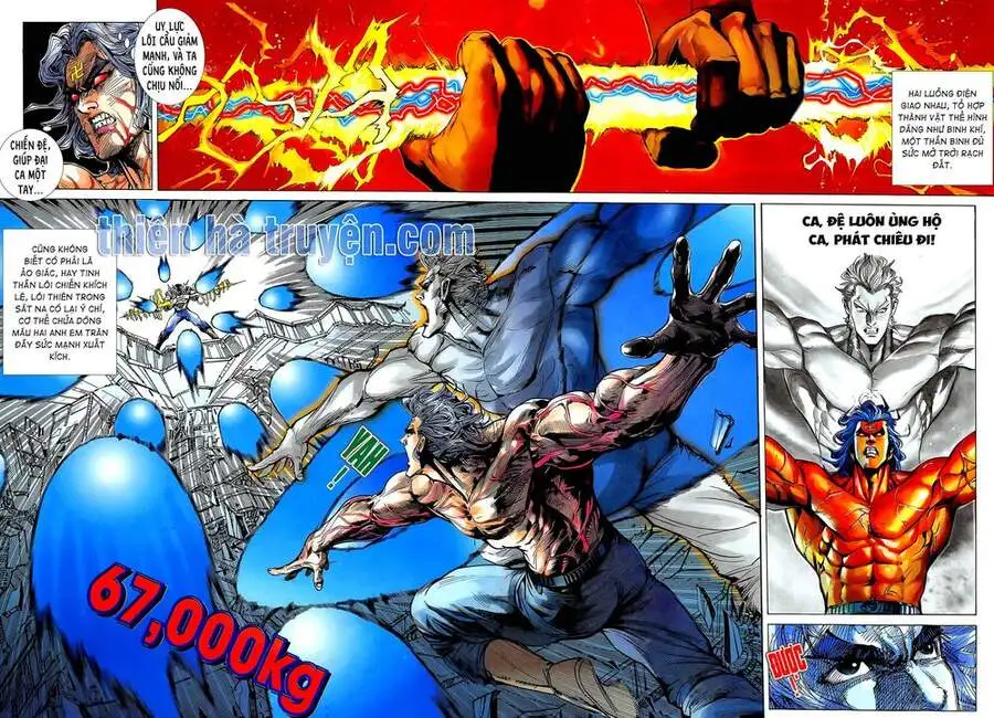 Truyện Tranh Long Hổ 5 Thế trang 8