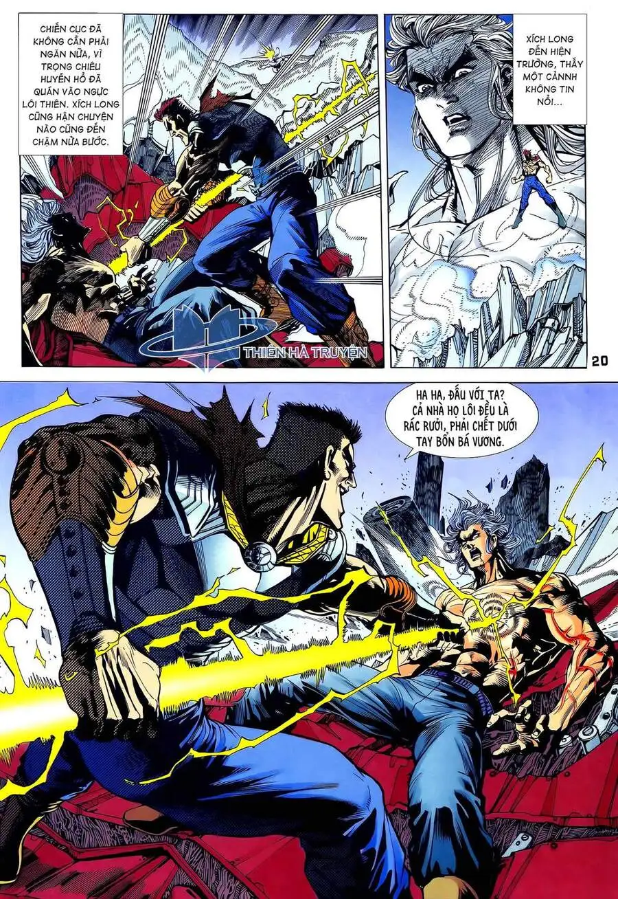 Truyện Tranh Long Hổ 5 Thế trang 8