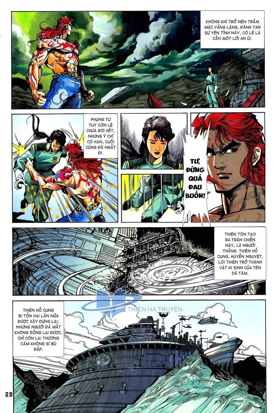 Truyện Tranh Long Hổ 5 Thế trang 8