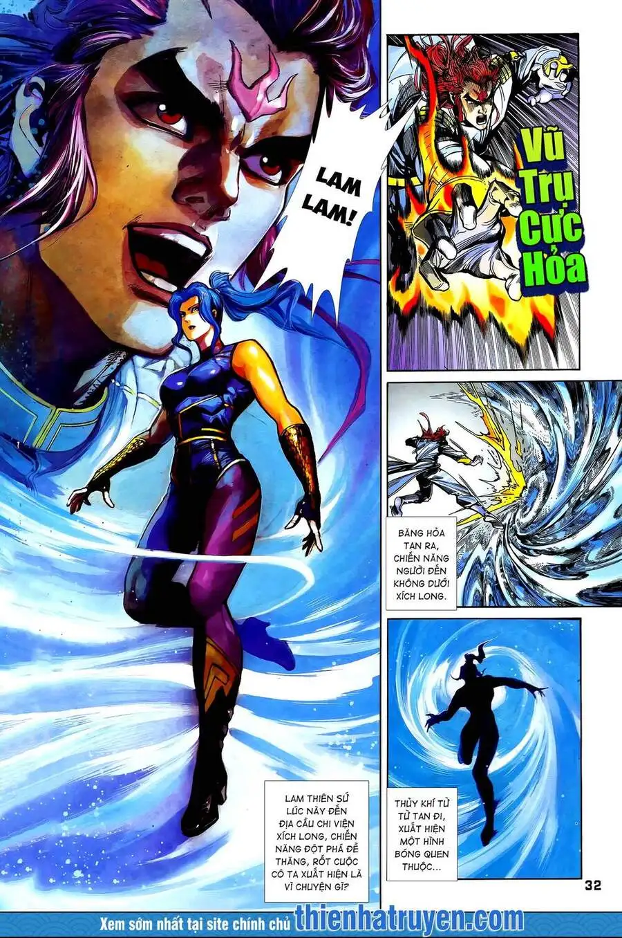 Truyện Tranh Long Hổ 5 Thế trang 8