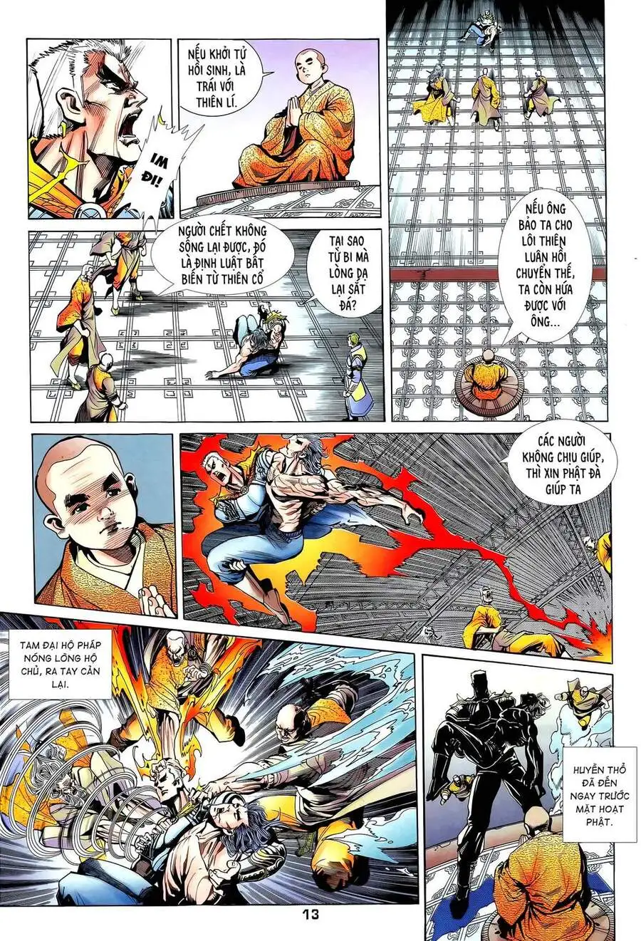 Truyện Tranh Long Hổ 5 Thế trang 8