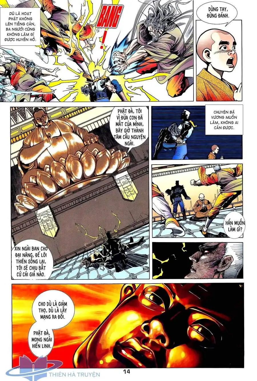 Truyện Tranh Long Hổ 5 Thế trang 8