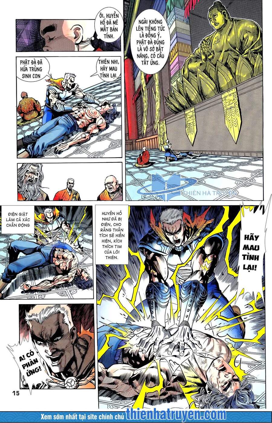 Truyện Tranh Long Hổ 5 Thế trang 8