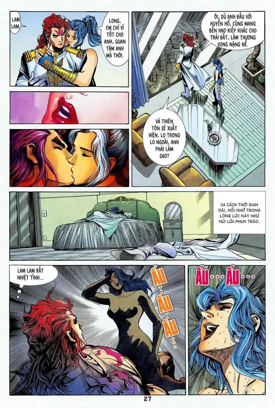 Truyện Tranh Long Hổ 5 Thế trang 8