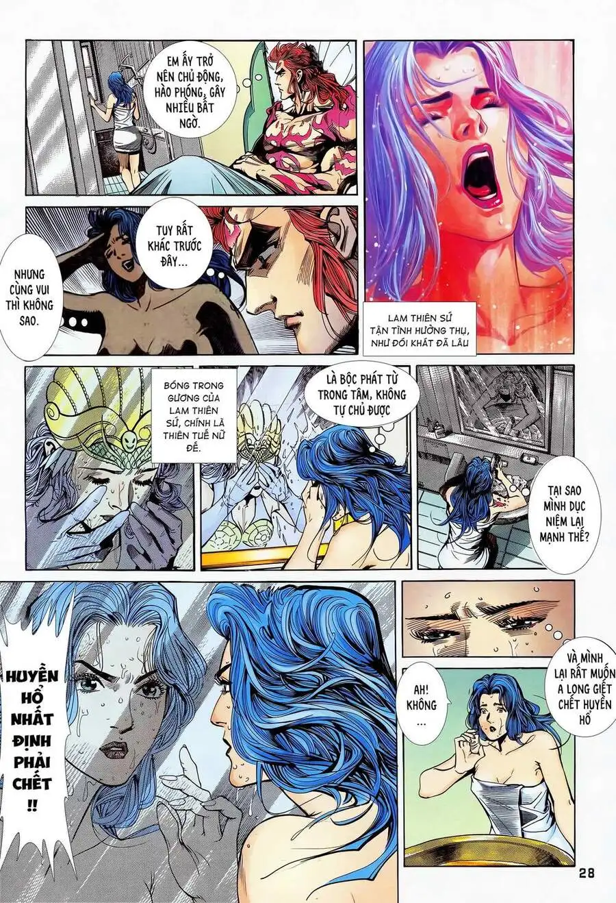 Truyện Tranh Long Hổ 5 Thế trang 8