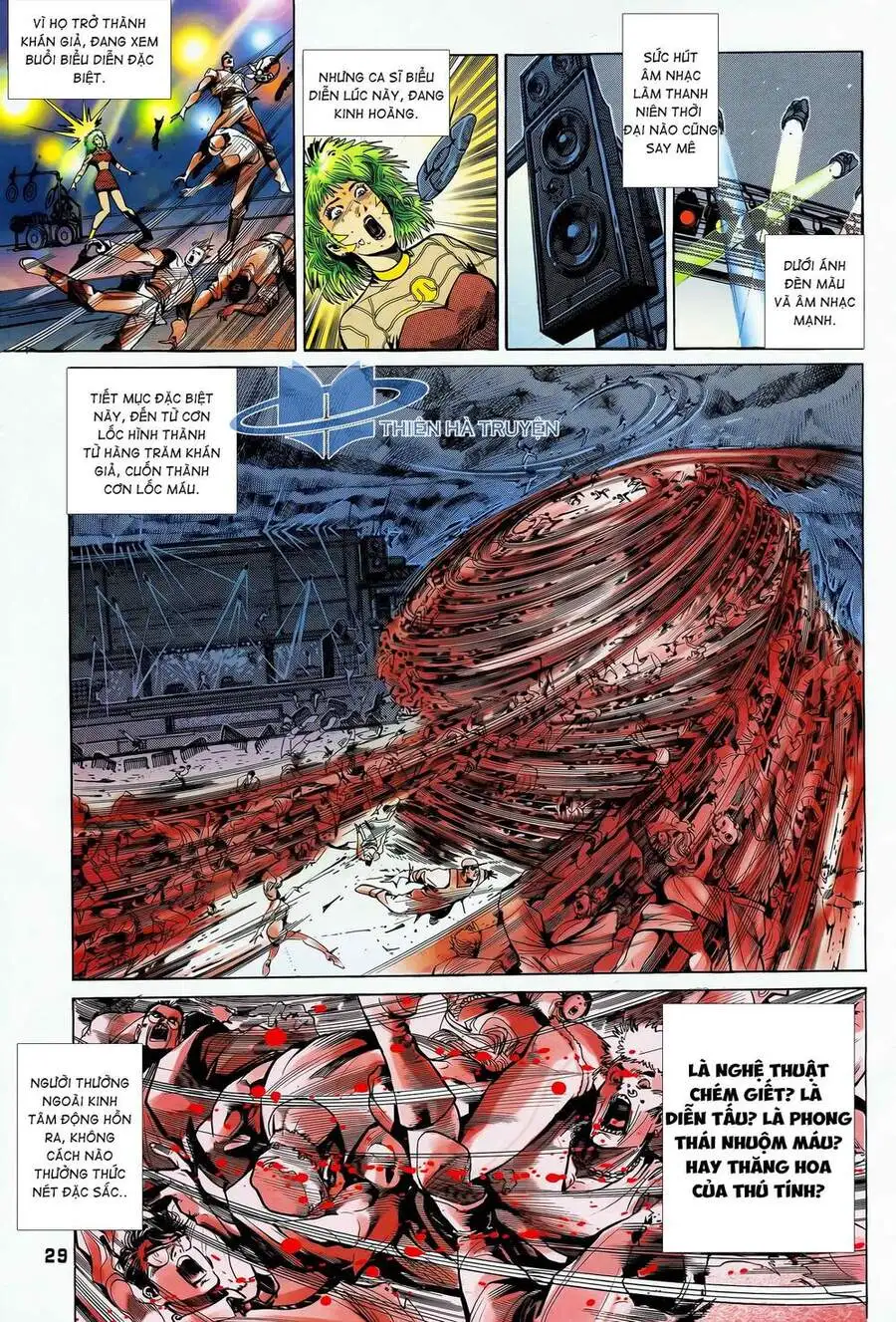 Truyện Tranh Long Hổ 5 Thế trang 8