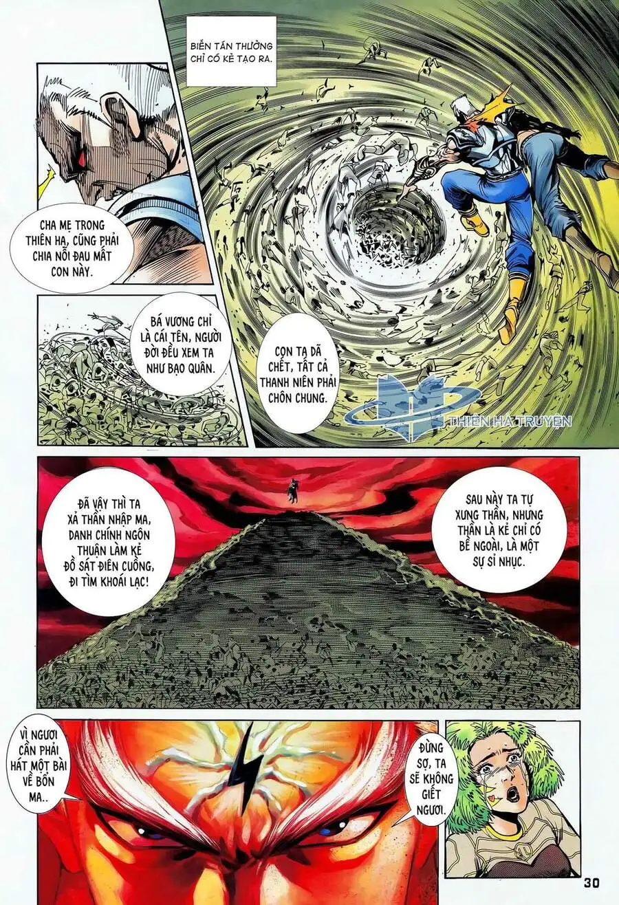 Truyện Tranh Long Hổ 5 Thế trang 8