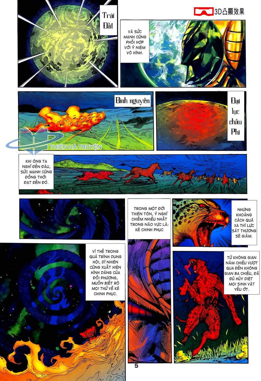 Truyện Tranh Long Hổ 5 Thế trang 8