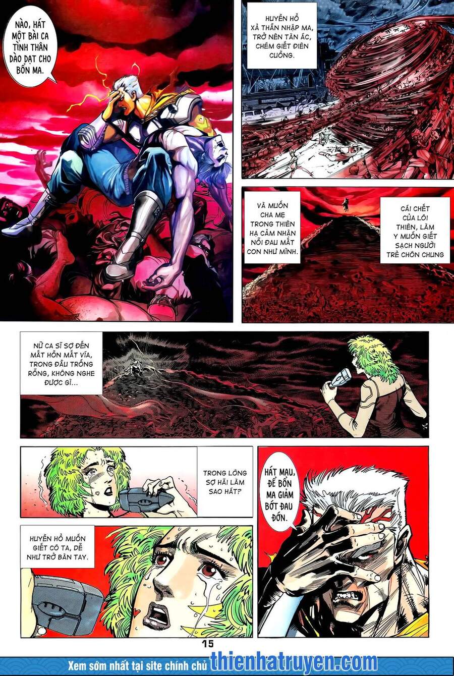 Truyện Tranh Long Hổ 5 Thế trang 8