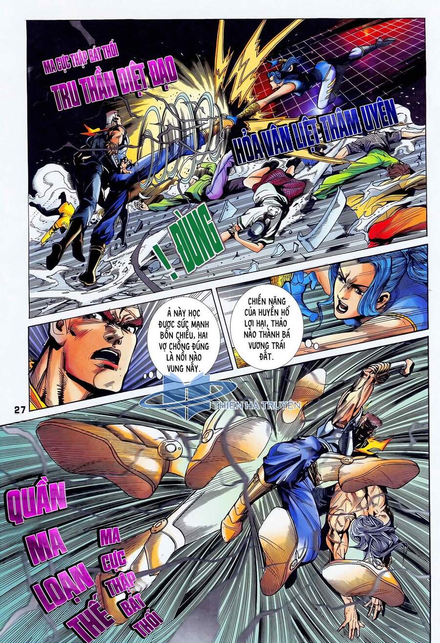 Truyện Tranh Long Hổ 5 Thế trang 8