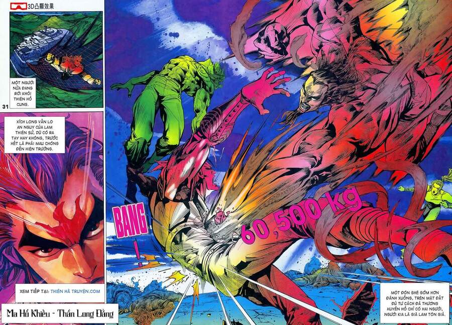 Truyện Tranh Long Hổ 5 Thế trang 8