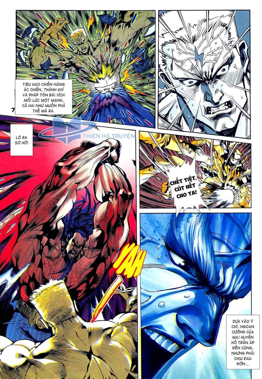 Truyện Tranh Long Hổ 5 Thế trang 8