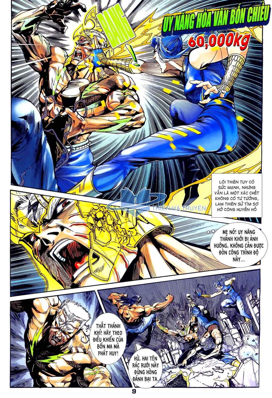 Truyện Tranh Long Hổ 5 Thế trang 8