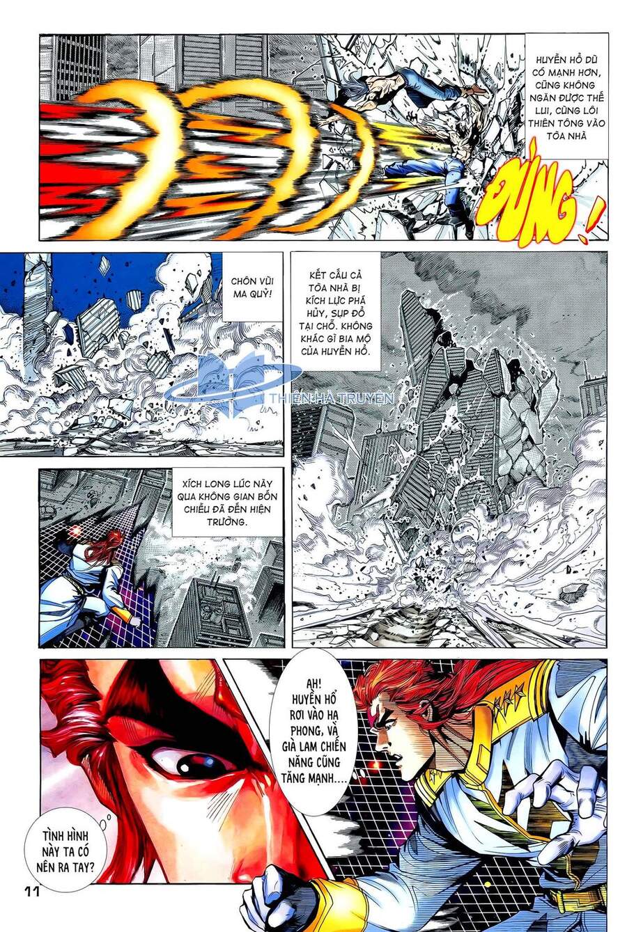 Truyện Tranh Long Hổ 5 Thế trang 8