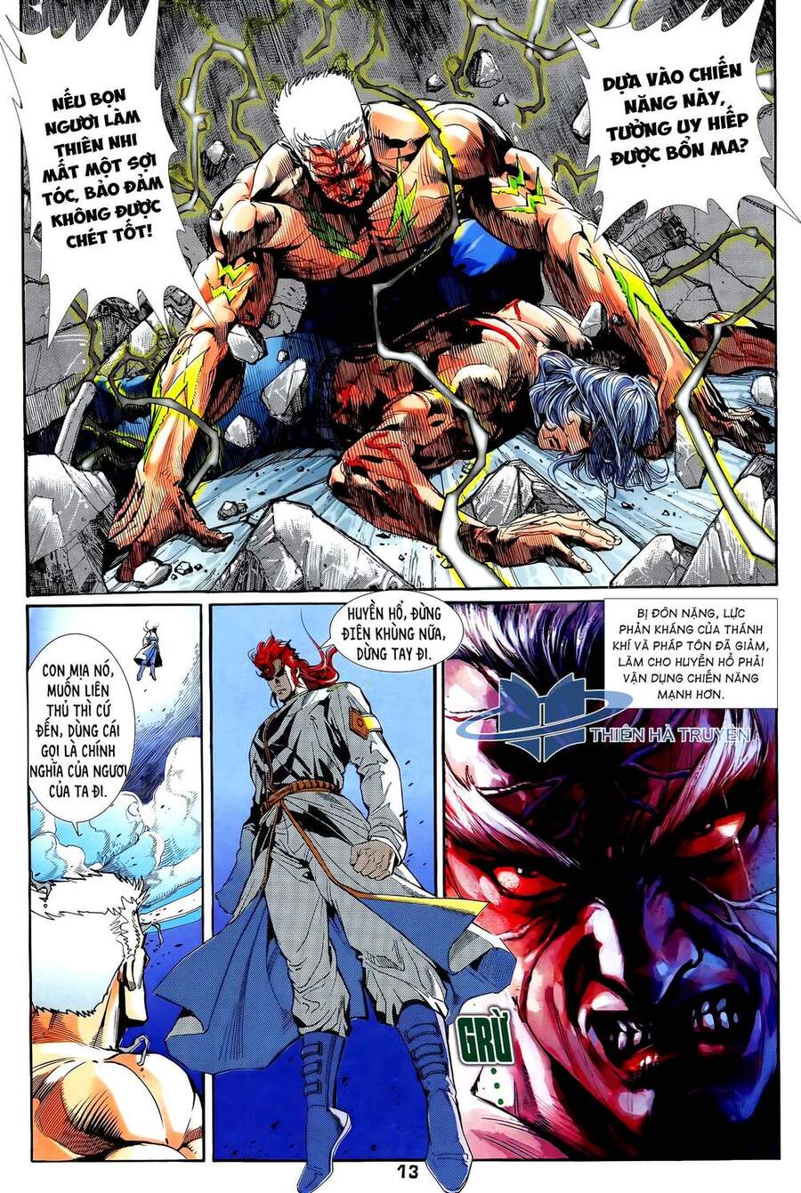 Truyện Tranh Long Hổ 5 Thế trang 8