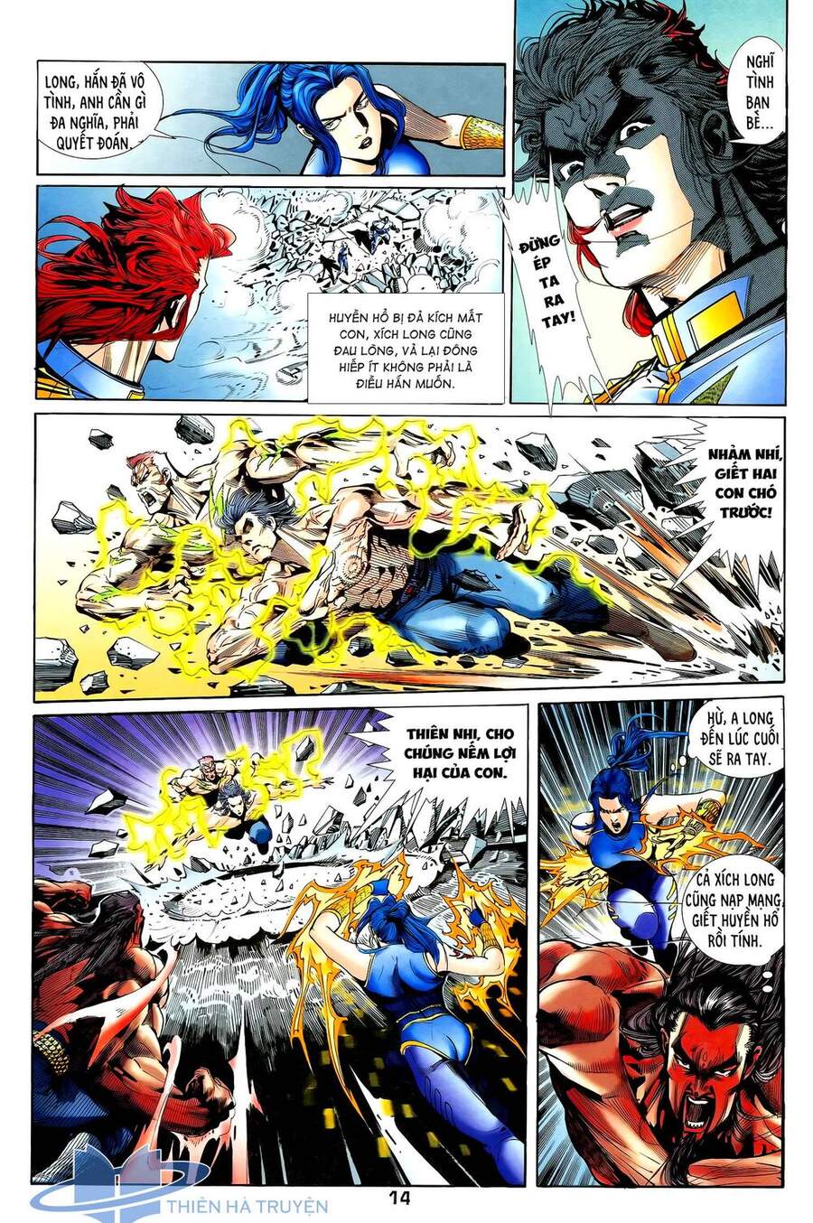 Truyện Tranh Long Hổ 5 Thế trang 8