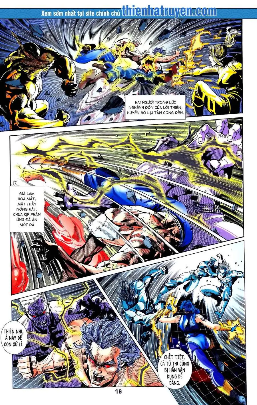 Truyện Tranh Long Hổ 5 Thế trang 8