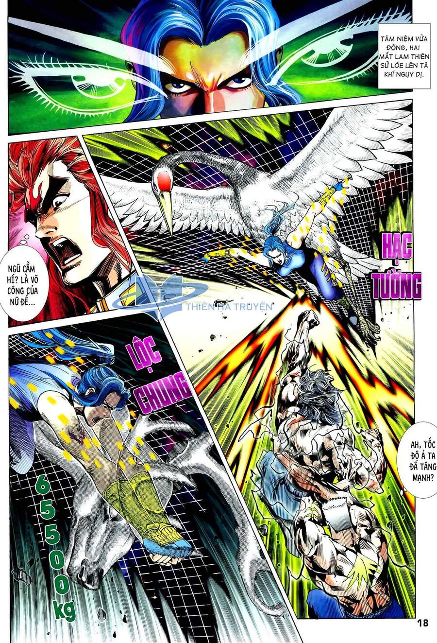 Truyện Tranh Long Hổ 5 Thế trang 8