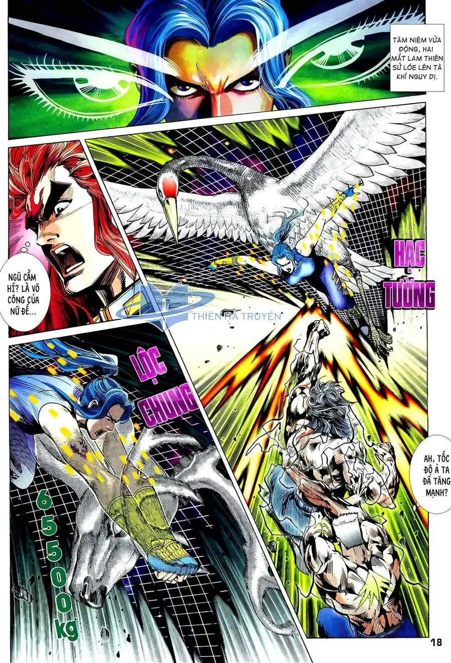 Truyện Tranh Long Hổ 5 Thế trang 8