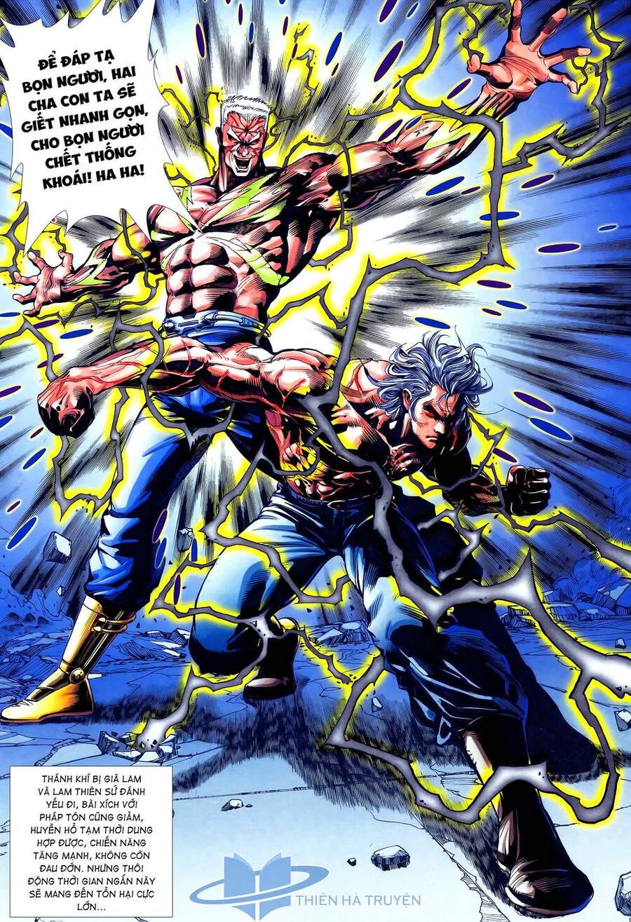 Truyện Tranh Long Hổ 5 Thế trang 8