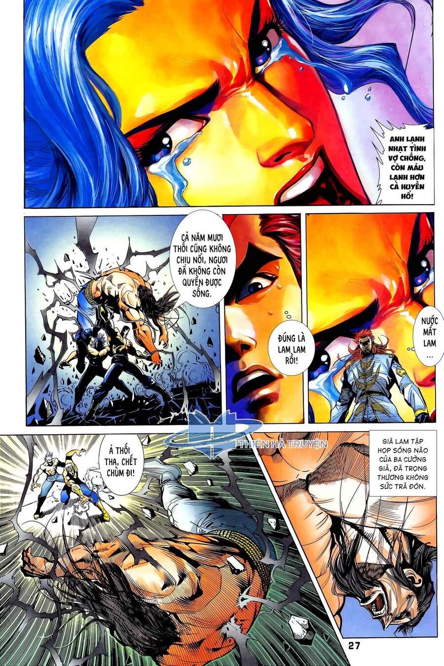 Truyện Tranh Long Hổ 5 Thế trang 8