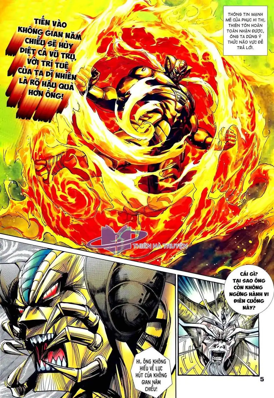 Truyện Tranh Long Hổ 5 Thế trang 8