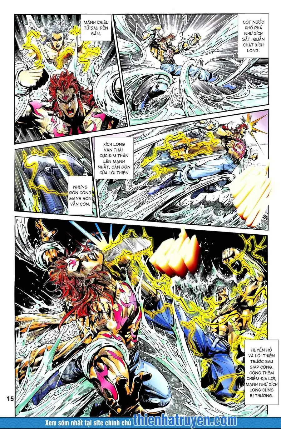 Truyện Tranh Long Hổ 5 Thế trang 8